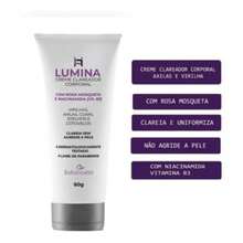LUMINA CREME CLAREADOR CORPORAL  SOFISTICATTO 60gr. - LUMINA CREME CLAREADOR - Visão 1