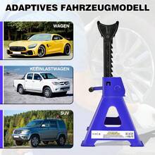 Cric de voiture - Bleu azur - Voir 4