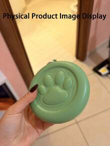 1pc Pet Travel Bowl, Portable Outdoor Pet Food Bowl, Pet Feeding Bowl, Multi-Functional Portable Snack Box, Essential For Cat/Dog Outdoor Travel, Small Size Pet Travel Bowl, Please Check Size Before Ordering