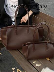 This Stylish Retro-Style, Large-Capacity Shoulder Tote Bag Is A New 2025 Model In Various Sizes, Suitable For Outings, Travel, Shopping, Commuting, Gift-Giving, Parties, And Many Other Occasions. - Multicolor - View 2