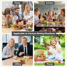 1个装玉米饼封口器和压边器，适用于6、8、10英寸饼皮 | 三合一手动压饼器，适用于自制墨西哥卷饼、墨西哥烤饼、墨西哥玉米卷 - 彩色 - 查看 6