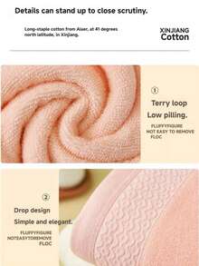 A-klass 100% bomull stor badhandduk, absorberande hotellbadhandduk - Multifärgad - Visa 4