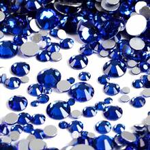 ICIQ Blue Series Silver Base Non-Hot Fix Crystal Glass Material Rhinestone, Decorative For Shoes, Clothes, Hats, Cups, Nails And Other Daily Items - Multicolor - View 16