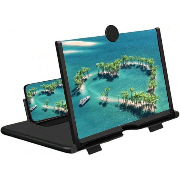 10/12/14/16/18 Inch Smartphone Screen Magnifier, Pull-Out Mobile Phone Video Amplifier, HD Large Screen Display