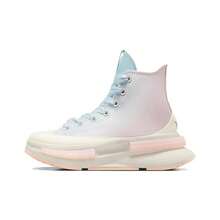 Converse Run Star Legacy CX Comfortable Versatile High-Top Sneakers, Women, White/Pink/Blue - White Powder Blue - View 1