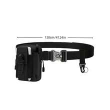 2-In-1 Tactical Waist Belt - Durable Nylon, Adjustable Buckle, Suitable For Survival, Tactical Use, Tactical Gear - Multicolor - View 6