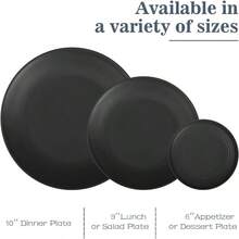- Juego de vajilla de paja de trigo de 40 piezas, juego de platos irrompibles para 8, platos y cuencos aptos para lavaplatos y microondas, platos de plstico reutilizables, cuencos, tazas de - negro - - Ver 4