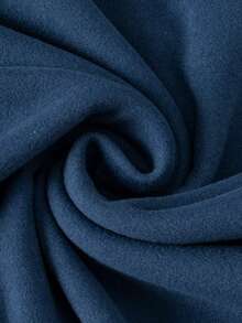 男士双面抓绒高领长袖T恤3件装，秋冬保暖休闲套头卫衣 - 藏蓝色 - 查看 8