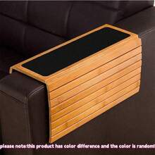 1 pieza/2 piezas Bandeja para reposabrazos de silla, Bandeja para reposabrazos de sofá, Bandeja para reposabrazos de sillón reclinable, Bandeja de sobremesa, Bandeja de reposabrazos de sofá de madera, Bandeja de reposabrazos de escritorio/silla, Caja de almacenamiento y exhibición de sobremesa, Bandeja y cuenco decorativos, Bandeja de decoración del hogar