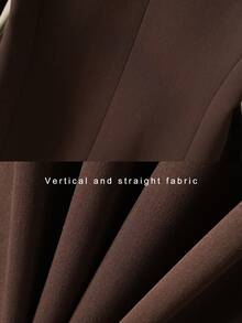 Áo blazer nữ màu trơn thanh lịch và thời trang, phù hợp cho cả những dịp thường ngày và công sở, mùa xuân. - Cà phê nâu - Xem 7