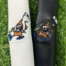 Pirate Golf Pointing Rod Cover Direction Indicator Rod Cover Positioning Rod Practice Baseball Rod Protective Hat, Durable Material, Available In Black And White Colors For You To Choose From - Multicolor - View 4