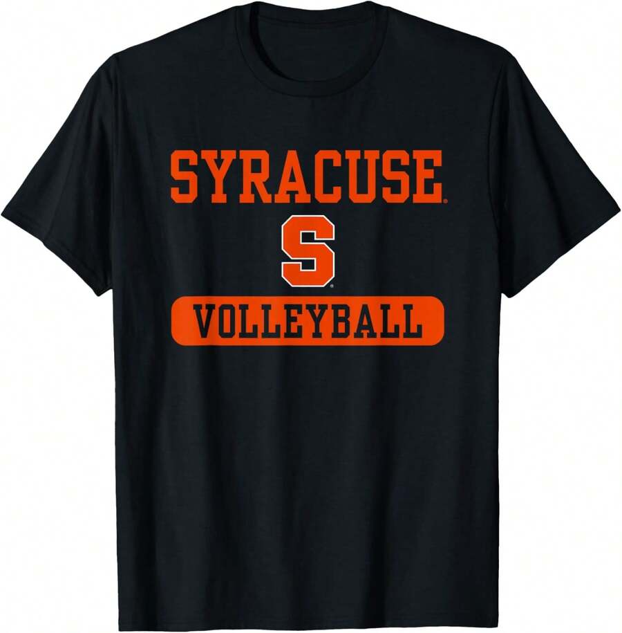 Syracuse Orange Volleyball  T-Shirt - màu đen - Xem 1