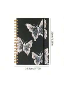 批发加厚线圈A5高颜值ins风学生笔记本硬皮活页日记本 - 彩色 - 查看 14