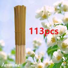 22.0cm Handmade Jasmine Scented Incense Sticks - Cherry Blossom Fragrance, Suitable For Home, Yoga, Camping (Halloween, Christmas, Thanksgiving) - Decorative Packaging Gift Set, Aromatherapy Accessories Home Decor - Jasmine Scented Diffuser Sticks - View 8