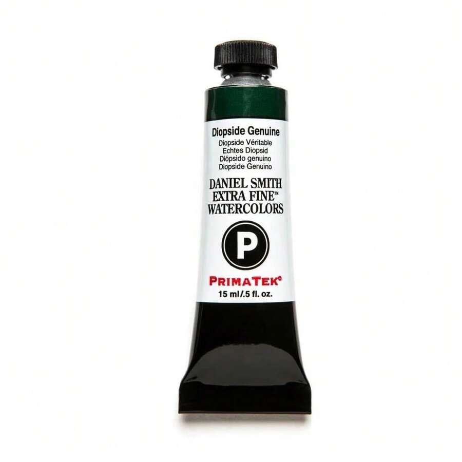 Daniel Smith Extra Fine Watercolor Paint, 15ml Tube, Diopside Genuine, 284600210, 0.5 Fl Oz (Pack Of 1),DiopsideGenuine - 真正的透輝石 - 查看 1