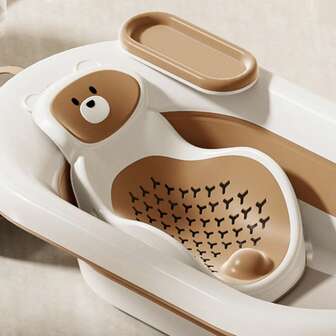 1个婴儿浴盆，可折叠大号婴儿浴盆，新生儿幼儿淋浴盆