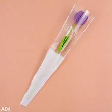 1pc Creative Wedding Handheld Small Bouquet Handmade Knitted Bouquet Woolen Crochet Flowers Gifts Artificial Flowers Home Decorations - Multicolor - View 18