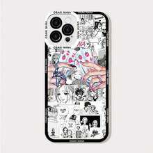 Cartoon Anime Oosaki Nana Phone Case For  16 15 14 13 12 11 Pro Max Mini X XS SE2 7 8Plus Couple Cover For  11 Cases, Cover Compatible With  17 Case,  17 Pro Case,  17 Pro Max Case - CXS-K1162T6 - Xem 9