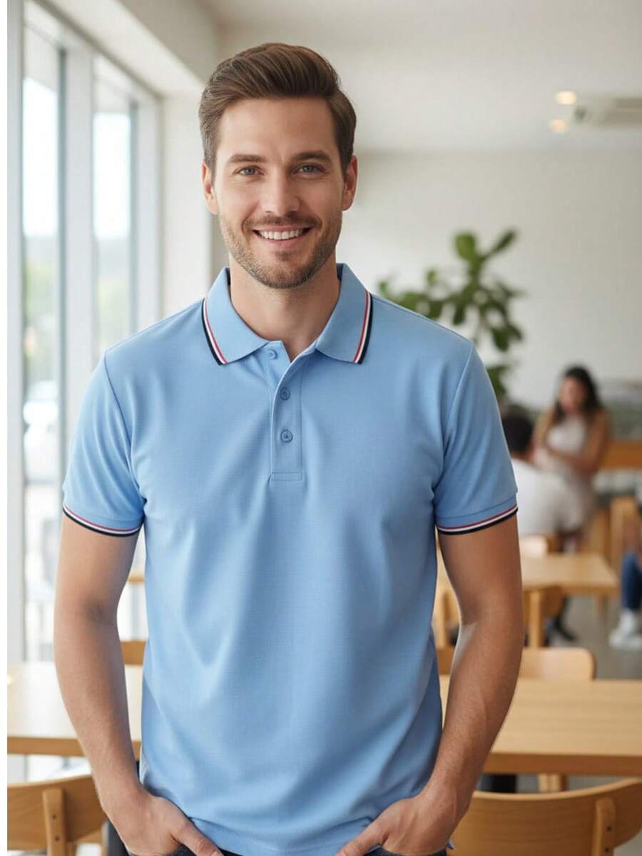 Men Accessory Sets - Baby Blue - View 1