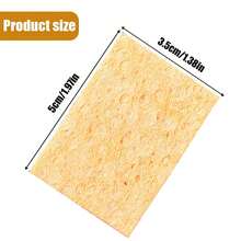 Electric Soldering Iron Stand Holder With Solder Sponge Metal Support Station High Temperature Resistance Soldering Accessories - Yellow - View 4