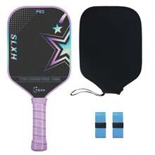 16MMT700 Pickleball Paddle With Textured Surface Technology, Carbon Fiber Woven For Enhanced Strength And Feel, Increased Friction To Improve Spin
