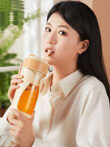 2025 Portable Electric Juicer Blender, Multi-Function Juice Cup, Home Small Juicer Machine - Multicolor - View 8