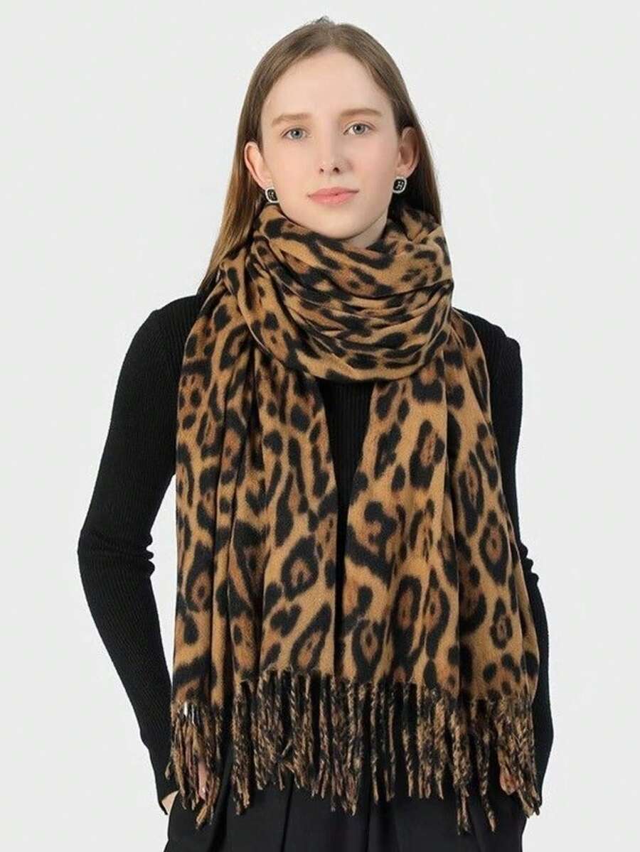 Women's Pashmina Scarf/Shawl/Long Winter Scarf - I'm an Escapist - View 1