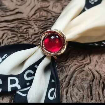 1pc Gold/Silver Plated Hollow Cross Scarf Clip, Versatile Scarf, Shawl, Neckerchief Accessory