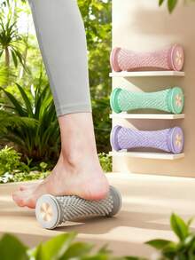 Foot Fascia Roller Massager - Deep Tissue Muscle Relaxation Tool For Foot/Hand/Leg, Boosts Blood Circulation, Relieves Pain & Fatigue | Yoga, Running, High Heel Wearers, Fitness Enthusiasts