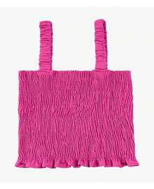 Regata Cropped Feminina Em Lastex Endless Rosa - Rosa Bebê - Visão 1
