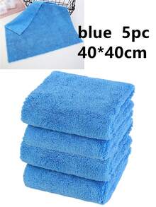 400gsm Polyester & Cotton Blend Car Wash Towel, Cleaning Cloth, Polishing Cloth, Detailing Towel, Highly Absorbent - one-size - View 13