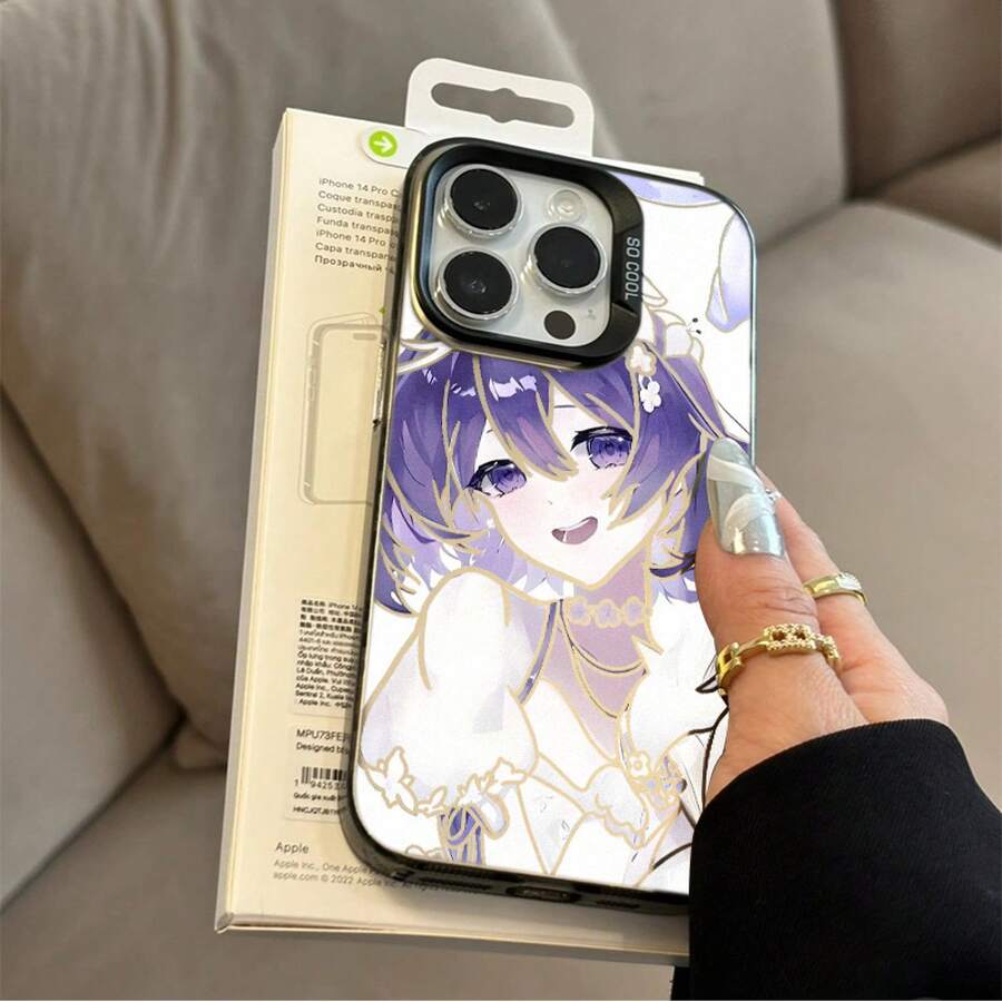 Funda de teléfono de la serie Anime Girl para iPhone 16, moderna, 13PROMAX, TPU grueso, 12PRO para mujeres, 12PROMAX, simple pero única, 15PRO para hombres, 16PRO estética, 14PRO hermosa, 16PROMAX linda, 14PLUS, funda de teléfono con acabado mate, 11PRO única, 11PROMAX de alta calidad, 12 anti-golpes y resistente a caídas, fundas de teléfono 13PRO XSMAX creatividad 14/15/16PLUS/13/XS/XR/15PROMAX/11/16/15PLUS/14PROMAX - Blanco - Ver 1