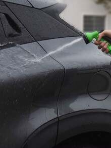 30米花园浇水软管喷枪，浇水洒水器，园艺喷雾器，洗车喷嘴套装 - 彩色 - 查看 9