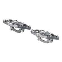 Premium Wide Motorcycle Footpegs - Compatible With  NC750, NC750X, NC750S (2014-2020) And CB500X (2015-2016) | Lightweight Titanium Construction - Silver - View 7