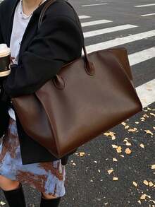 This Stylish Retro-Style, Large-Capacity Shoulder Tote Bag Is A New 2025 Model In Various Sizes, Suitable For Outings, Travel, Shopping, Commuting, Gift-Giving, Parties, And Many Other Occasions. - Multicolor - View 5