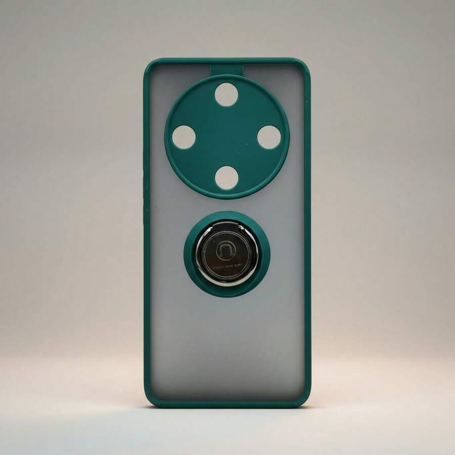 Funda Para Honor Magic6 Lite X9b Anillo Uso Rudo + Mica - verde mate - Ver 1