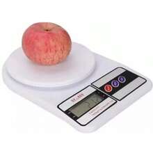 Báscula de Precisión Multifuncional – Pantalla LCD y Alta Sensibilidad - Blanco - Ver 2