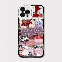 Cartoon Anime Oosaki Nana Phone Case For  16 15 14 13 12 11 Pro Max Mini X XS SE2 7 8Plus Couple Cover For  11 Cases, Cover Compatible With  17 Case,  17 Pro Case,  17 Pro Max Case - CXS-K1162T6 - Xem 1