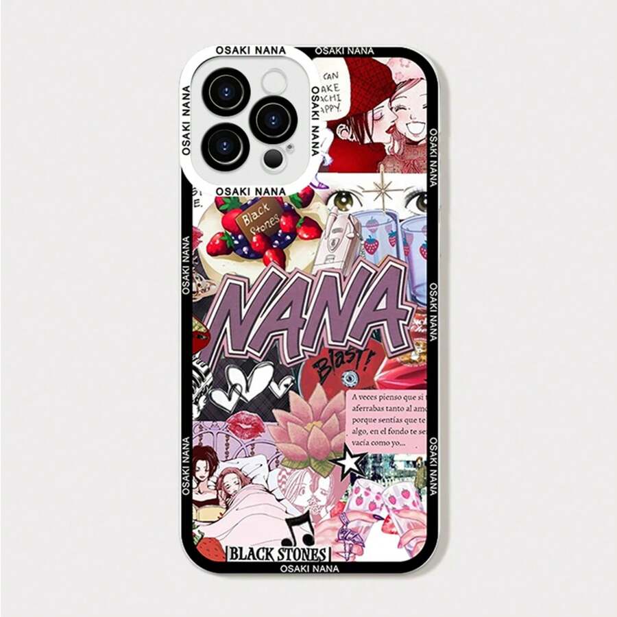 Cartoon Anime Oosaki Nana Phone Case For 16 15 14 13 12 11 Pro Max Mini X XS SE2 7 8Plus Couple Cover For 11 Cases, Cover Compatible With 17 Case, 17 Pro Case, 17 Pro Max Case - CXS-K1162T6 - Xem 1