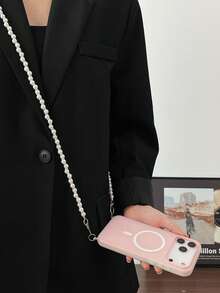 2-In-1 Magnetic Wireless Charging Anti-Drop Phone Case Shell Compatible With Apple 17, Matte Finish