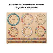 VINCAN 用于制作珠宝手链的串珠板、DIY 珠宝珠子板托盘、用于自由职业工作室的手链制作设计垫、珠宝收纳盒、珠宝盒、钻石艺术（英寸板）