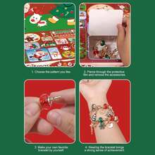 DIY Jewelry Kit For Making Necklaces, Christmas Countdown Surprise Box - Multicolor - View 5