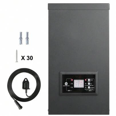 Transformador de paisaje de bajo voltaje de 600 W con temporizador y sensor de fotocélula, transformador de iluminación de paisaje impermeable, 120 V CA a 12 V/14 V CA para exteriores, foco, luz de camino, luz de piscina, ETL