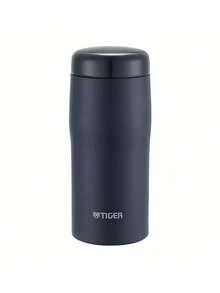 Tiger MJF-A036 304 Stainless Steel Insulated Mug, 0.19kg Lightweight Design, Rounded Mouth, Suitable For Office And Outdoor Use, 360ml - Blue and Black - View 1