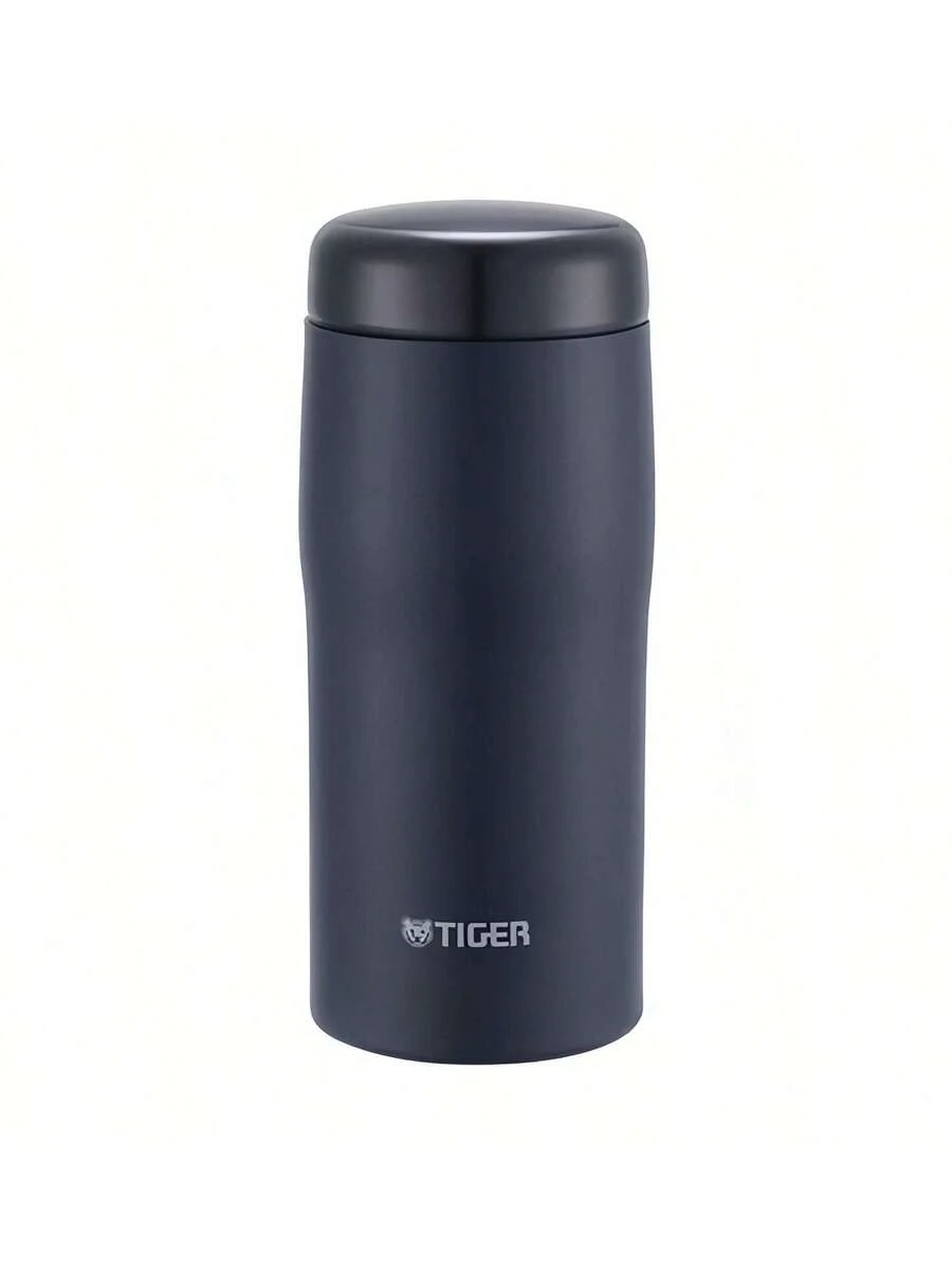 Tiger MJF-A036 304 Stainless Steel Insulated Mug, 0.19kg Lightweight Design, Rounded Mouth, Suitable For Office And Outdoor Use, 360ml - Blue and Black - View 1