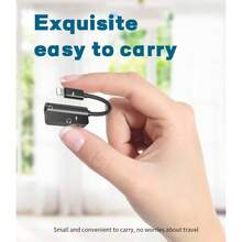 Headphone Adapter Compatible With To 3.5mm AUX Audio Jack And Dongle Earphone Splitter Compatible 11 12 Converter Power Charging Connector MFI Certified - 最初的 - 查看 6