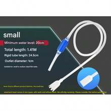 Ten podmieniacz wody akwariowej wyposażony jest w automatyczny system zasysania nieczystości z wężem syfonowym. Zaprojektowano go do pracy bez zbiornika, zapobiegając przepełnieniu i wyciekom. Funkcja automatycznego syfonu nie wymaga zasilania. To również wygodne narzędzie do wymiany wody, czyszczenia, płukania piasku, usuwania nieczystości i zasysania nieczystości. - Wielokolorowe - Zobacz 6