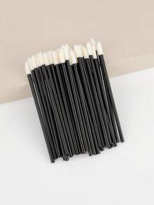 100/250 Pcs Disposable Lip Wands - Lip Brushes, Lipstick & Gloss Applicators - Lint Free Makeup Applicator Brush Beauty Tool - Multicolor - View 7