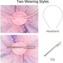 Fascinators Hats For Women Tea Party Flower Pearl Feather Wedding Fascinator Hat Derby Hats For Women Girls - Pink White Blue - View 7