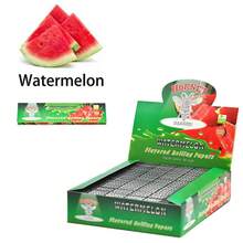 每盒25张，特大号调味卷烟纸，15种口味可选，110毫米长，带图案，吸烟配件卷烟纸，必备吸烟配件卷烟纸